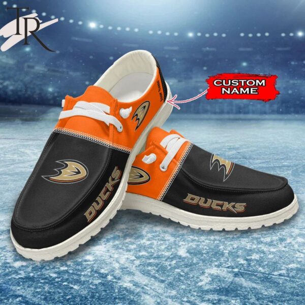 Tubopro Anaheim Ducks Personalized Hey Dude Shoes For Men And Women