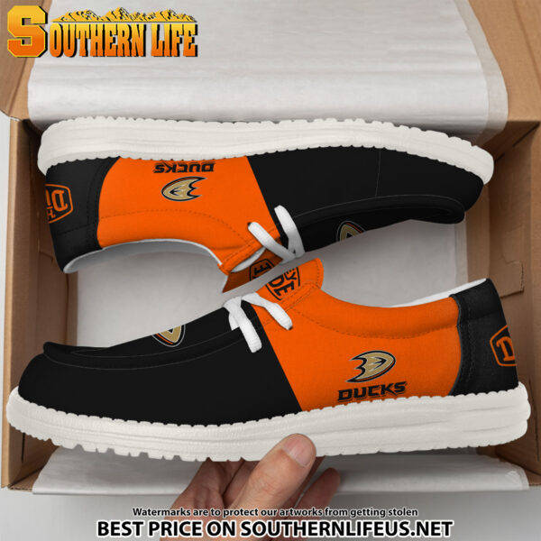 Tubopro Anaheim Ducks Personalized Hey Dude Shoes For Men And Women - Image 3