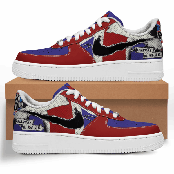 Tubopro Anarchy in the U.K. Air Low-Top Sneakers Shoes For Men And Women
