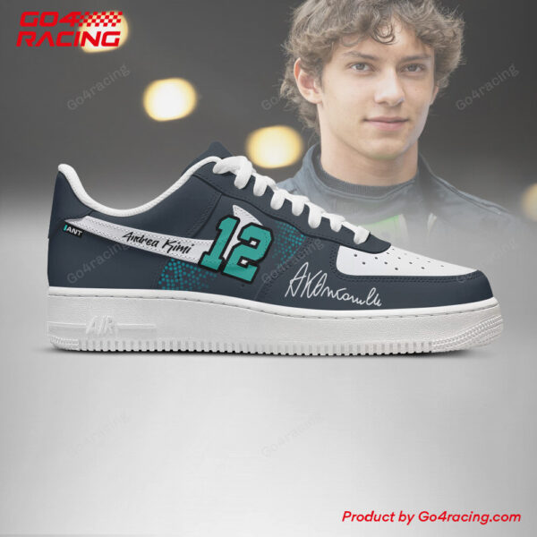 Tubopro Andrea Kimi Antonelli  Mecedes Air Low-Top Sneakers Shoes For Men And Women - Image 3