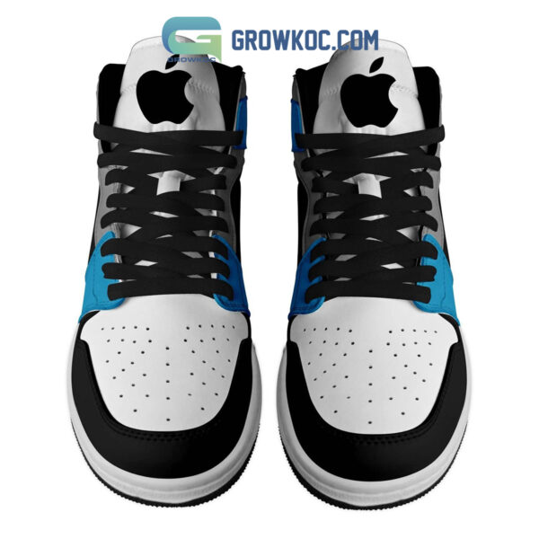 Tubopro Apple Think Different AJ1 High Sneakers Shoes For Men And Women - Image 2