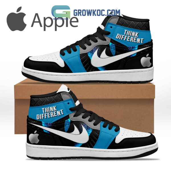 Tubopro Apple Think Different AJ1 High Sneakers Shoes For Men And Women