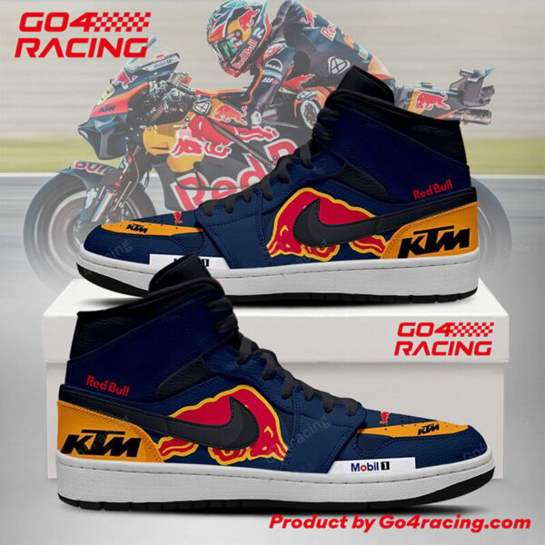 Tubopro Aprilia Factory Racing AJ1 High Sneakers Shoes For Men And Women