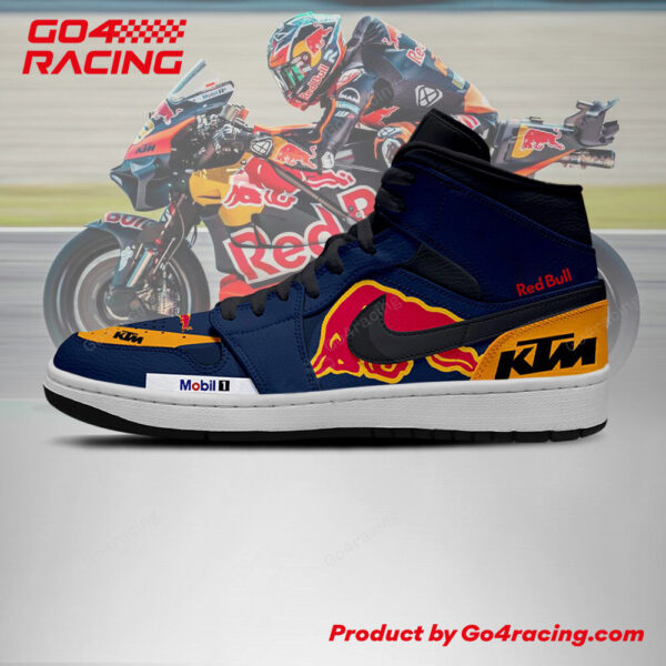 Tubopro Aprilia Factory Racing AJ1 High Sneakers Shoes For Men And Women - Image 2