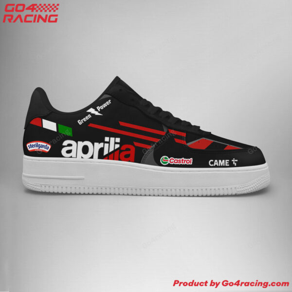 Tubopro Aprilia Factory Racing V2 Air Low-Top Sneakers Shoes For Men And Women - Image 3