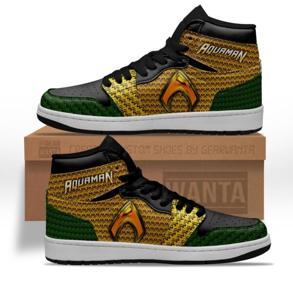 Tubopro Aquaman AJ1 High Sneakers Shoes For Men And Women