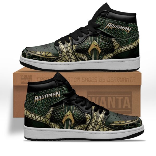 Tubopro Aquaman AJ1 High Sneakers Shoes For Men And Women