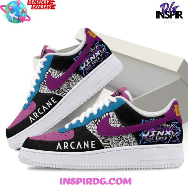 Tubopro Arcane Jinx Air Low-Top Sneakers Shoes For Men And Women - Image 2
