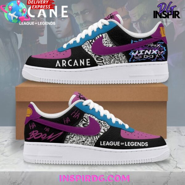 Tubopro Arcane Jinx Air Low-Top Sneakers Shoes For Men And Women