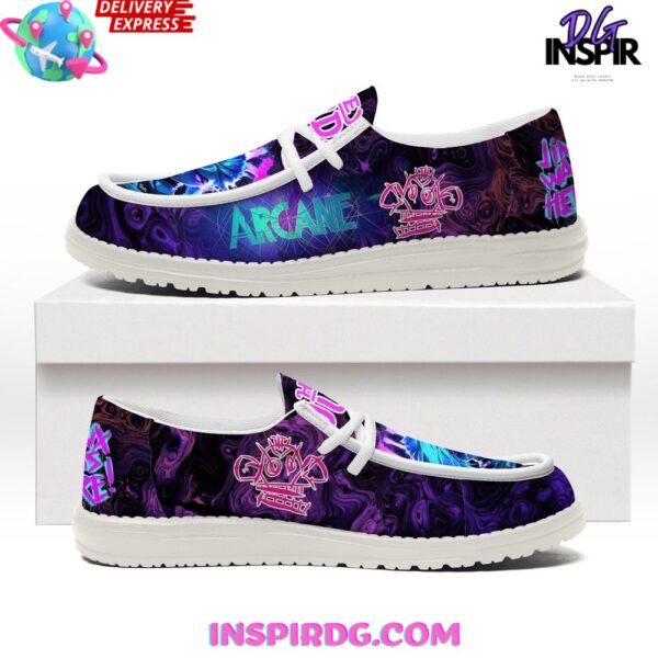 Tubopro Arcane Jinx Personalized Hey Dude Shoes For Men And Women - Image 3