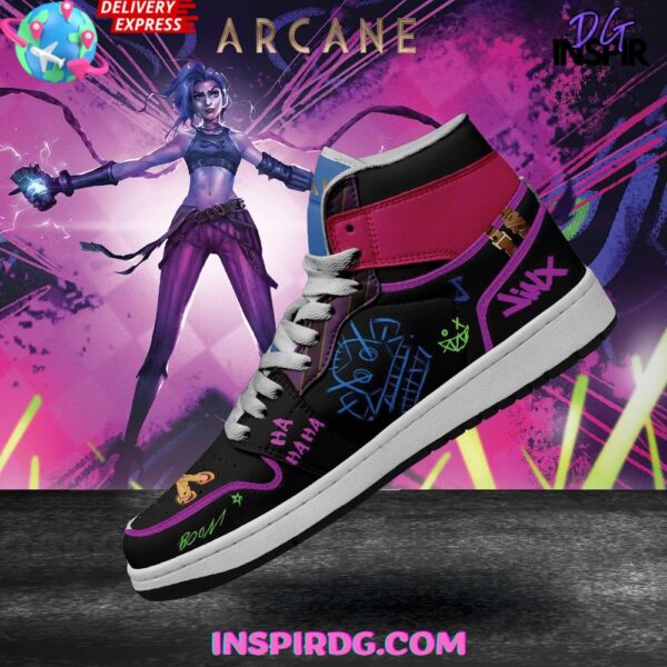 Tubopro Arcane League of Legends High Sneakers Shoes For Men And Women - Image 2