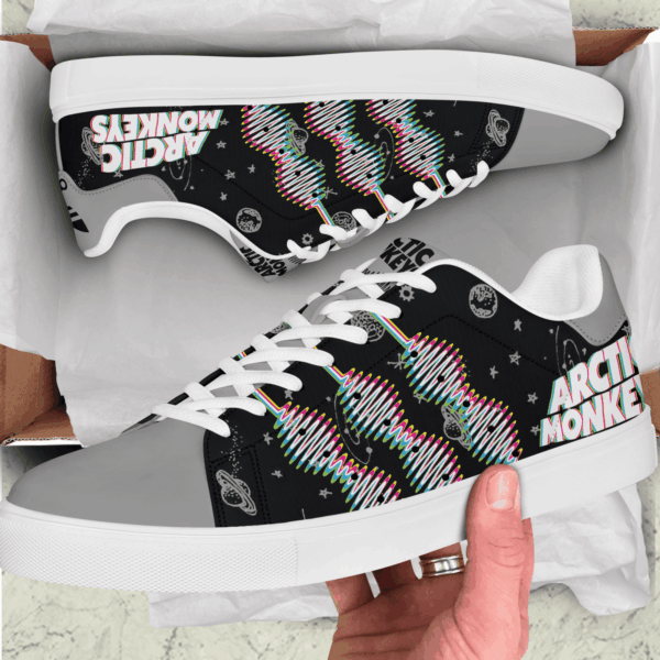 Tubopro Arctic Monkeys Air Low-Top Sneakers Shoes For Men And Women - Image 2