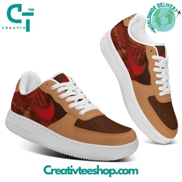 Tubopro Ariana Grande Air Low-Top Sneakers Shoes For Men And Women - Image 2