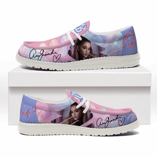 Tubopro Ariana Grande Personalized Hey Dude Shoes For Men And Women - Image 3