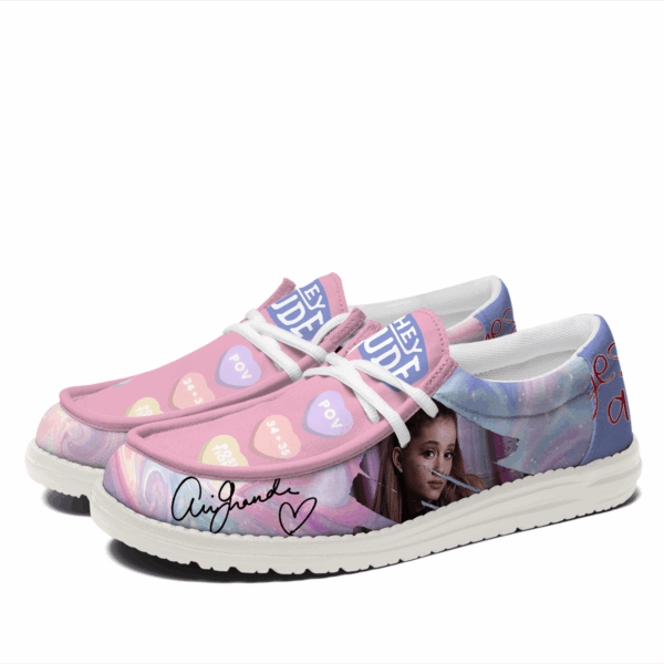 Tubopro Ariana Grande Personalized Hey Dude Shoes For Men And Women - Image 4