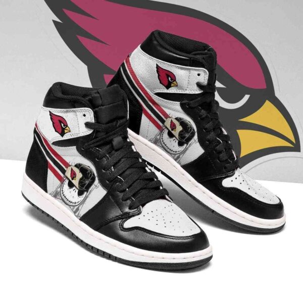 Tubopro Arizona Cardinals AJ1 High Sneakers Shoes For Men And Women