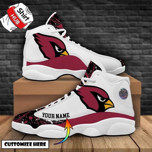 Tubopro Arizona Cardinals AJ13 Sneakers Shoes For Men And Women