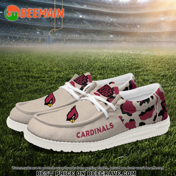 Tubopro Arizona Cardinals Hey Dude Shoes For Men And Women - Image 2