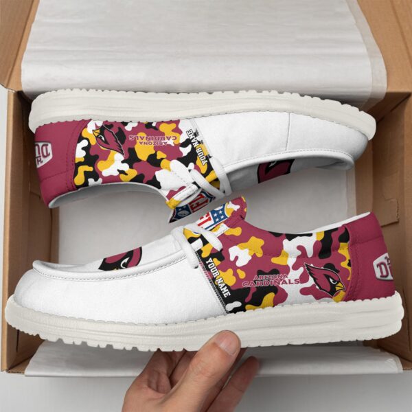 Tubopro Arizona Cardinals Hey Dude Shoes For Men And Women - Image 3