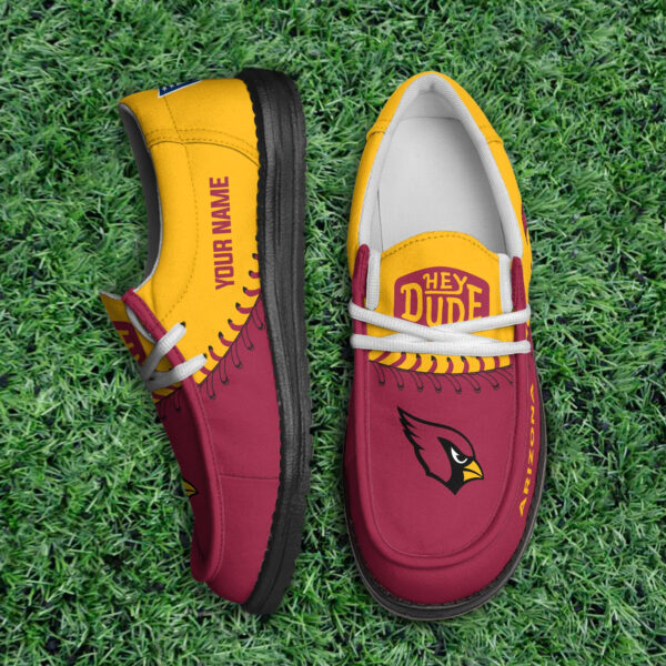 Tubopro Arizona Cardinals Hey Dude Shoes For Men And Women - Image 2