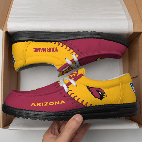 Tubopro Arizona Cardinals Hey Dude Shoes For Men And Women - Image 4