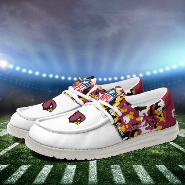Tubopro Arizona Cardinals Hey Dude Shoes For Men And Women - Image 4