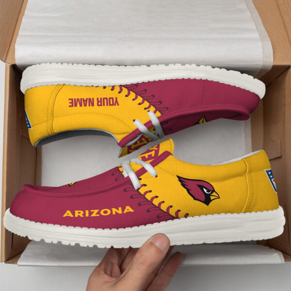 Tubopro Arizona Cardinals Hey Dude Shoes For Men And Women - Image 3