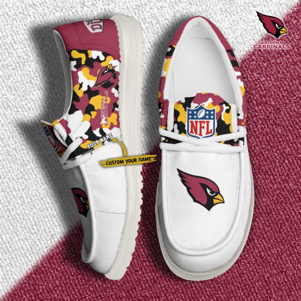 Tubopro Arizona Cardinals Hey Dude Shoes For Men And Women - Image 2