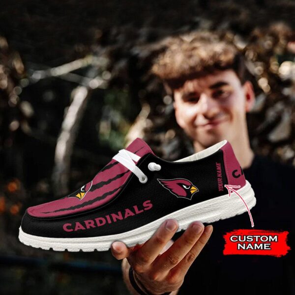 Tubopro Arizona Cardinals Hey Dude Shoes For Men And Women - Image 4