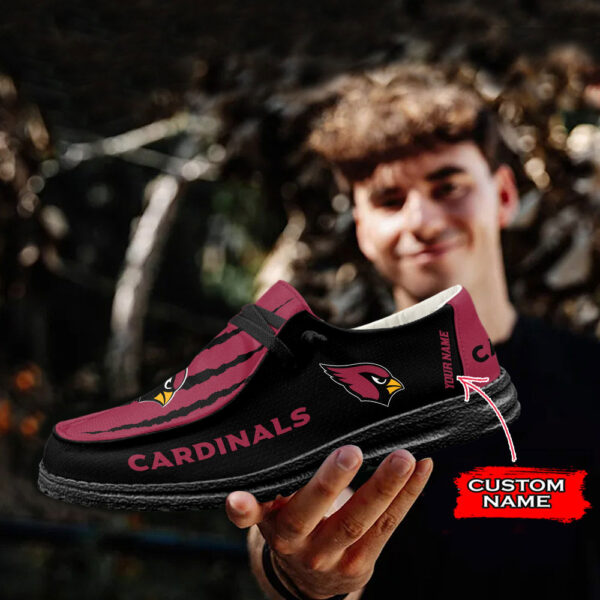 Tubopro Arizona Cardinals Hey Dude Shoes For Men And Women - Image 3