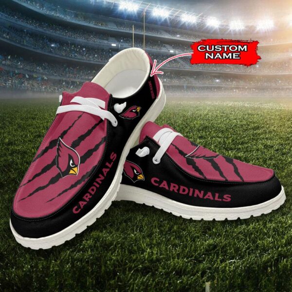 Tubopro Arizona Cardinals Hey Dude Shoes For Men And Women - Image 2
