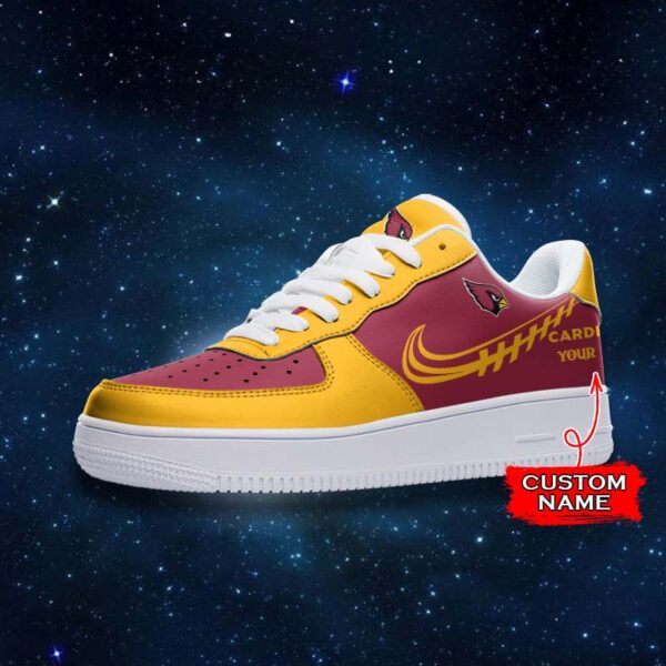 Tubopro Arizona Cardinals NFL Air Low-Top Sneakers Shoes For Men And Women - Image 2