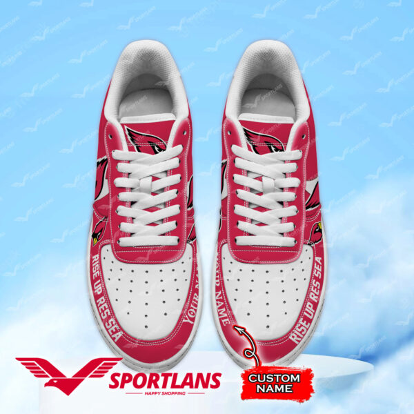 Tubopro Arizona Cardinals NFL Air Low-Top Sneakers Shoes For Men And Women - Image 2