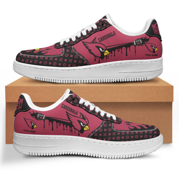 Tubopro Arizona Cardinals NFL Air Low-Top Sneakers Shoes For Men And Women