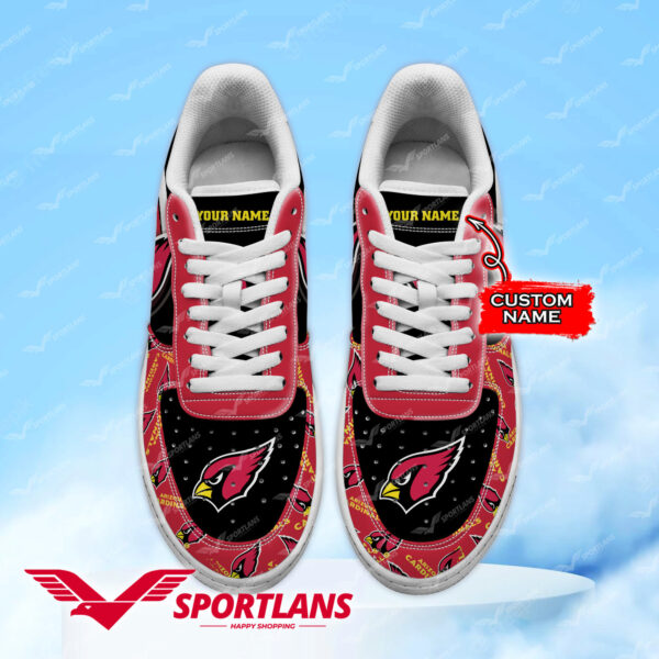Tubopro Arizona Cardinals NFL Air Low-Top Sneakers Shoes For Men And Women - Image 2
