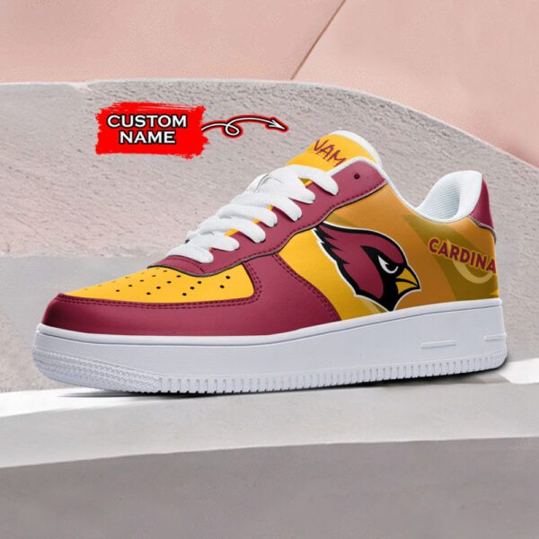 Tubopro Arizona Cardinals NFL Air Low-Top Sneakers Shoes For Men And Women - Image 2