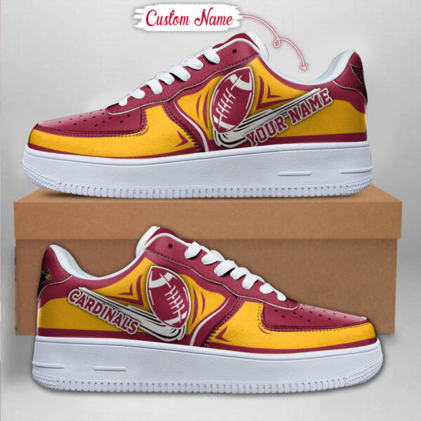 Tubopro Arizona Cardinals NFL Air Low-Top Sneakers Shoes For Men And Women - Image 2