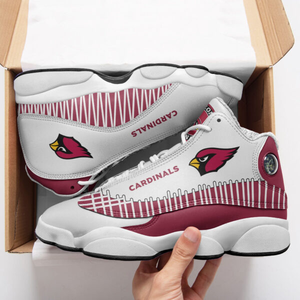 Tubopro Arizona Cardinals NFL AJ13 Sneakers Shoes For Men And Women - Image 2