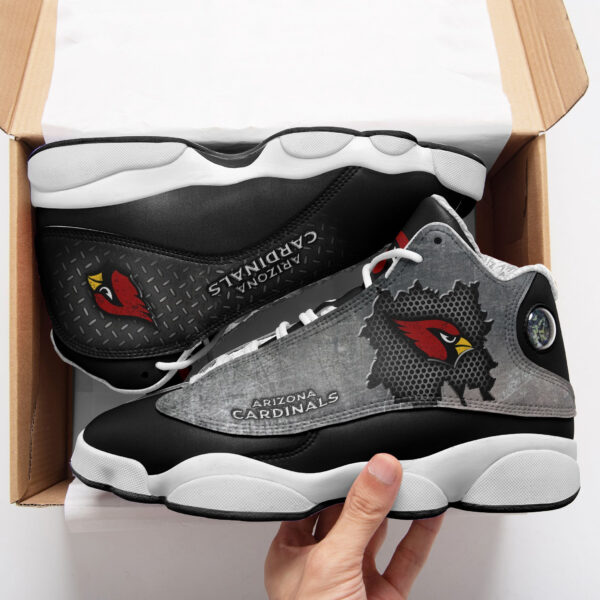 Tubopro Arizona Cardinals NFL AJ13 Sneakers Shoes For Men And Women - Image 2
