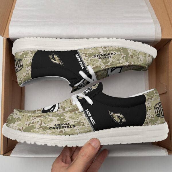 Tubopro Arizona Cardinals Personalized Hey Dude Shoes For Men And Women - Image 2