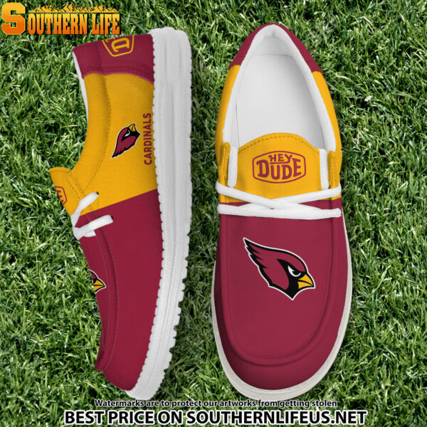 Tubopro Arizona Cardinals Personalized Hey Dude Shoes For Men And Women