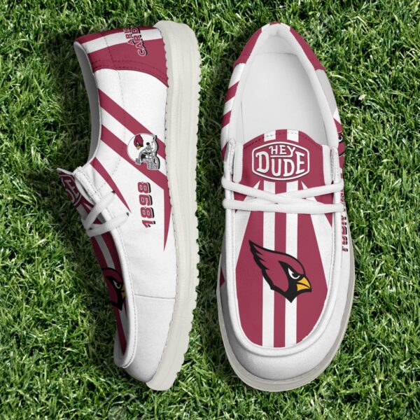 Tubopro Arizona Cardinals Personalized Hey Dude Shoes For Men And Women