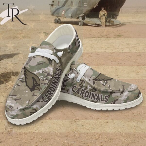 Tubopro Arizona Cardinals Personalized Hey Dude Shoes For Men And Women