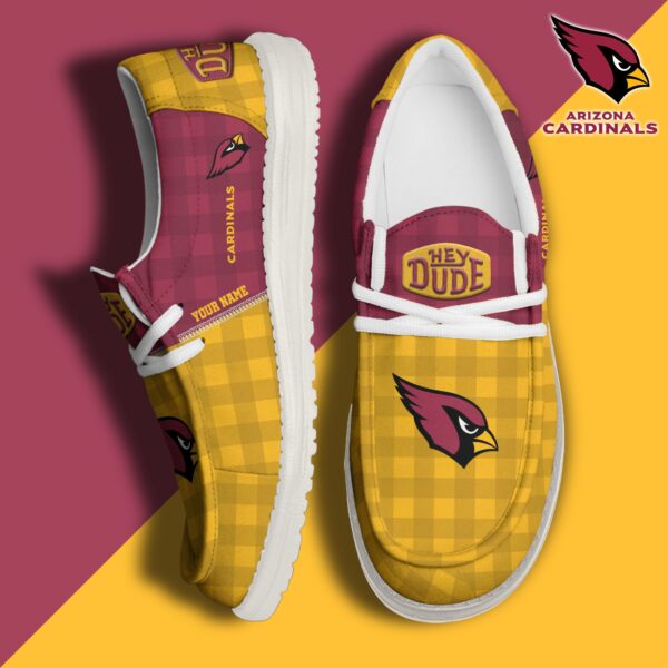 Tubopro Arizona Cardinals Personalized Hey Dude Shoes For Men And Women - Image 2