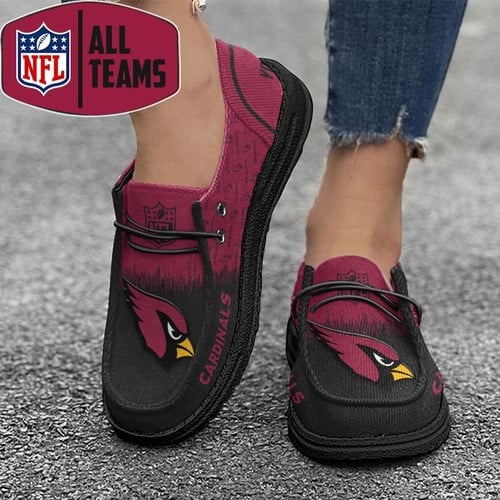 Tubopro Arizona Cardinals Personalized Hey Dude Shoes For Men And Women
