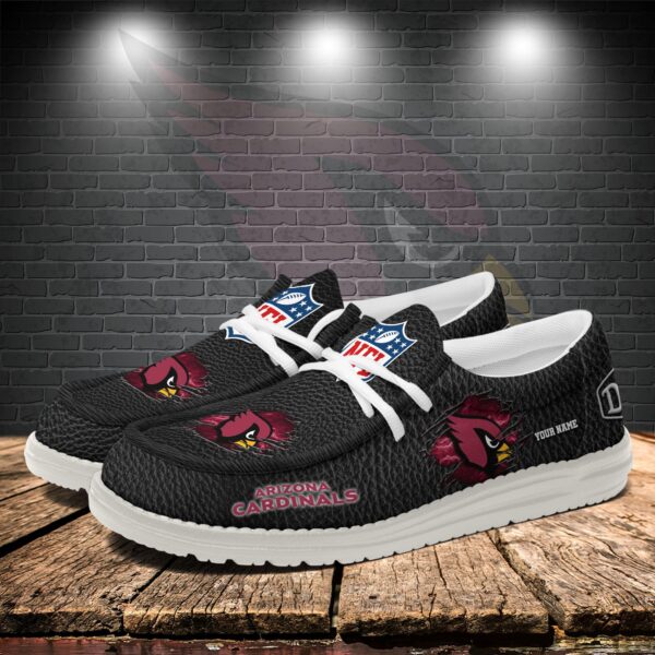 Tubopro Arizona Cardinals Personalized Hey Dude Shoes For Men And Women - Image 3
