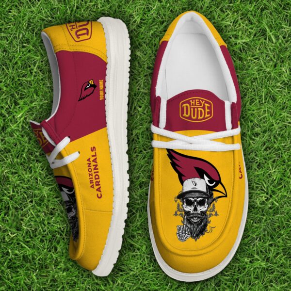Tubopro Arizona Cardinals Personalized Hey Dude Shoes For Men And Women