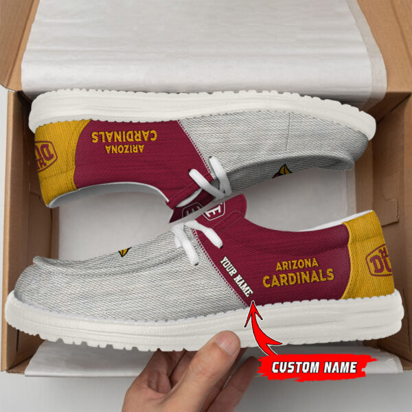 Tubopro Arizona Cardinals Personalized Hey Dude Shoes For Men And Women - Image 2