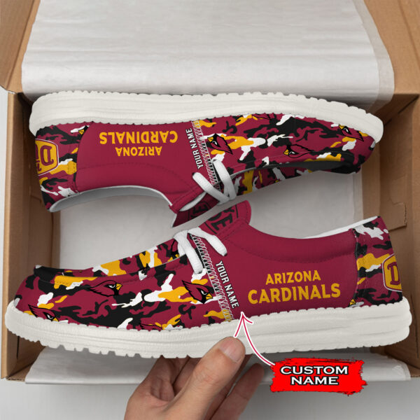 Tubopro Arizona Cardinals Personalized Hey Dude Shoes For Men And Women - Image 2