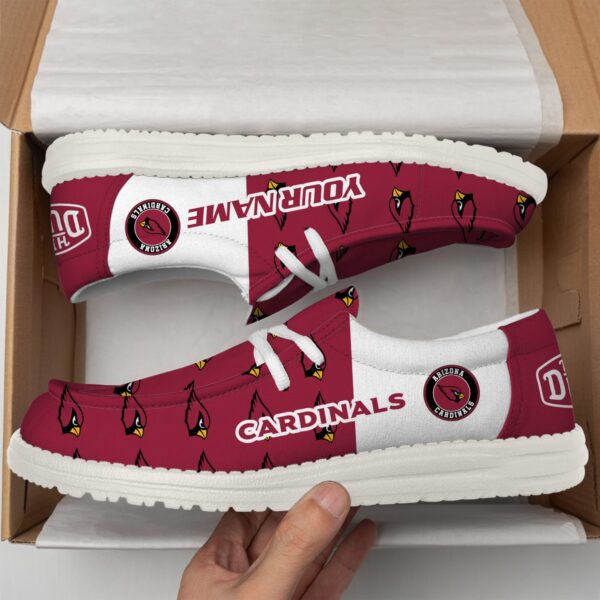 Tubopro Arizona Cardinals Personalized Hey Dude Shoes For Men And Women